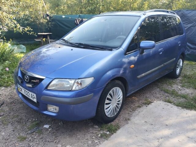 Синий Мазда Премаси, объемом двигателя 1.8 л и пробегом 309 тыс. км за 3000 $, фото 1 на Automoto.ua