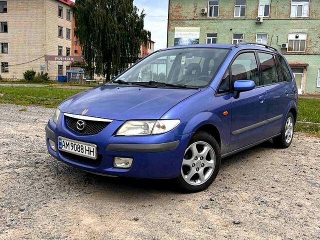 Синій Мазда Премасі, об'ємом двигуна 1.8 л та пробігом 247 тис. км за 2600 $, фото 1 на Automoto.ua