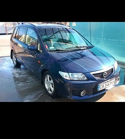 Синий Мазда Премаси, объемом двигателя 2 л и пробегом 255 тыс. км за 2000 $, фото 1 на Automoto.ua