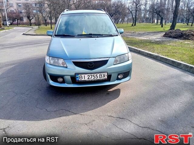 Синий Мазда Премаси, объемом двигателя 1.8 л и пробегом 183 тыс. км за 3200 $, фото 1 на Automoto.ua