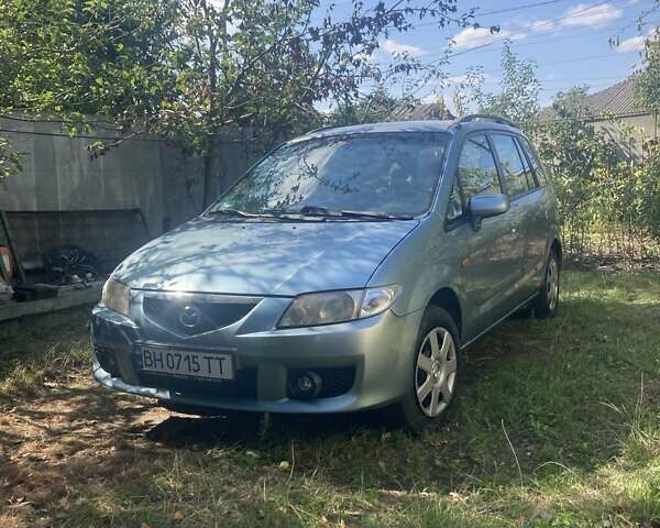 Синий Мазда Премаси, объемом двигателя 1.84 л и пробегом 200 тыс. км за 4499 $, фото 1 на Automoto.ua