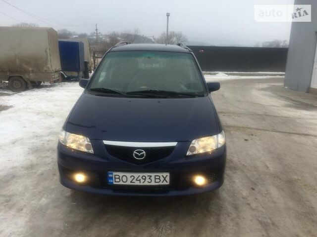 Синий Мазда Премаси, объемом двигателя 1.8 л и пробегом 296 тыс. км за 4500 $, фото 1 на Automoto.ua