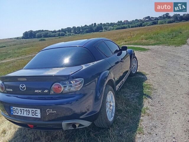 Синий Мазда РХ-8, объемом двигателя 3 л и пробегом 141 тыс. км за 6700 $, фото 1 на Automoto.ua