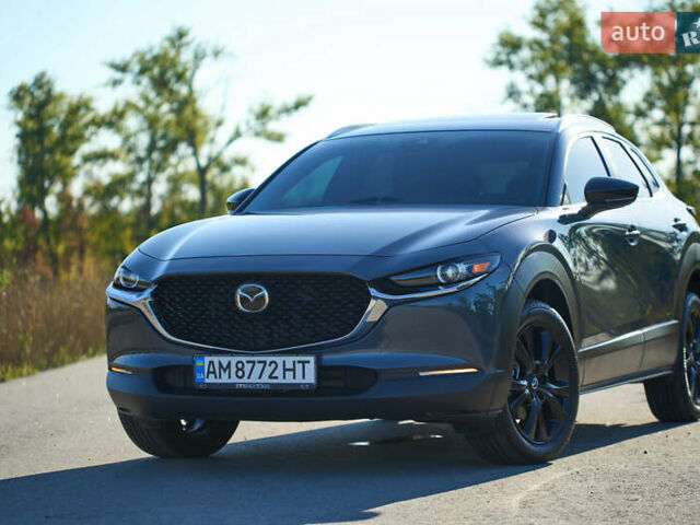 Серый Мазда CX-30, объемом двигателя 2.5 л и пробегом 59 тыс. км за 19300 $, фото 1 на Automoto.ua