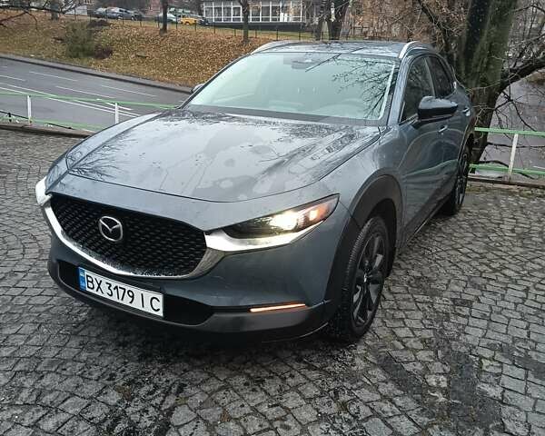Синий Мазда CX-30, объемом двигателя 2.49 л и пробегом 38 тыс. км за 23200 $, фото 1 на Automoto.ua