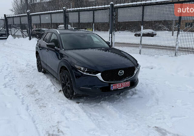 Синий Мазда CX-30, объемом двигателя 2.5 л и пробегом 38 тыс. км за 18500 $, фото 1 на Automoto.ua