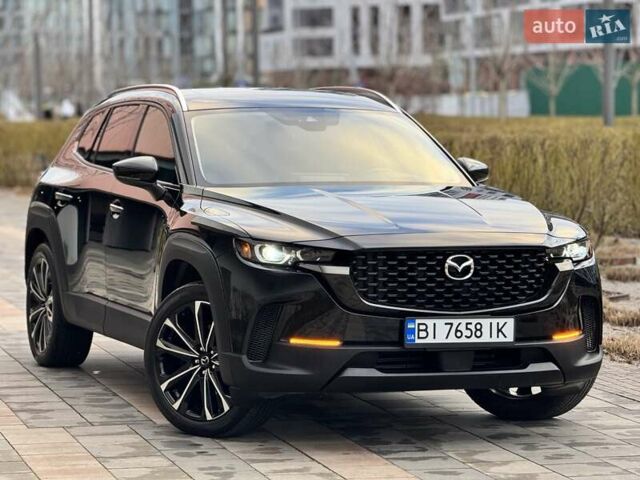 Черный Мазда CX-50, объемом двигателя 2.49 л и пробегом 28 тыс. км за 28700 $, фото 1 на Automoto.ua