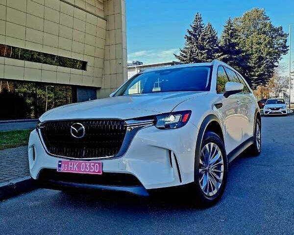 Білий Мазда CX-90, об'ємом двигуна 3.28 л та пробігом 27 тис. км за 33900 $, фото 1 на Automoto.ua