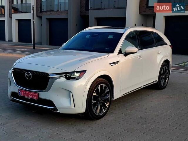 Белый Мазда CX-90, объемом двигателя 3.28 л и пробегом 16 тыс. км за 45500 $, фото 1 на Automoto.ua
