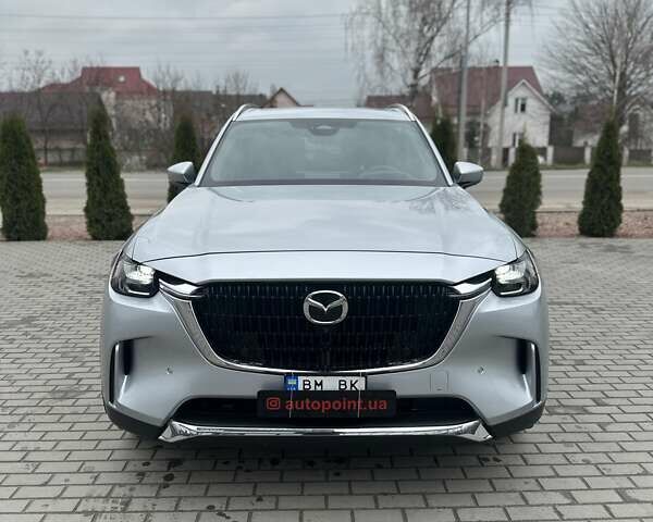 Серый Мазда CX-90, объемом двигателя 3.28 л и пробегом 19 тыс. км за 42999 $, фото 1 на Automoto.ua