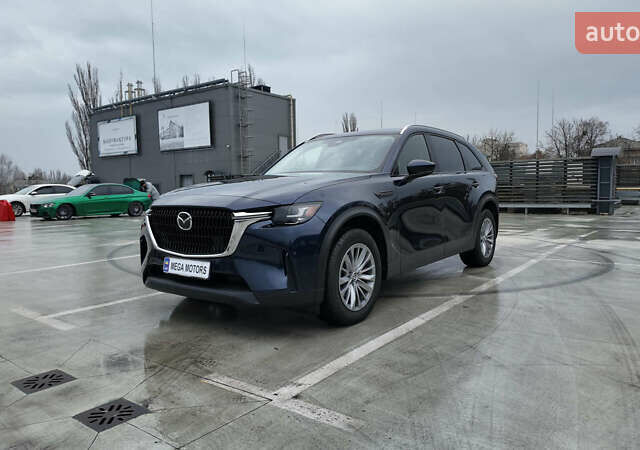 Синий Мазда CX-90, объемом двигателя 3.28 л и пробегом 9 тыс. км за 36990 $, фото 1 на Automoto.ua