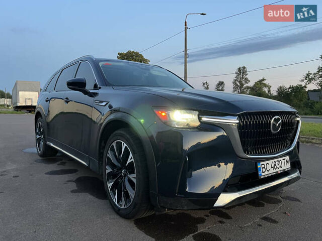 Синий Мазда CX-90, объемом двигателя 2.49 л и пробегом 74 тыс. км за 39500 $, фото 1 на Automoto.ua