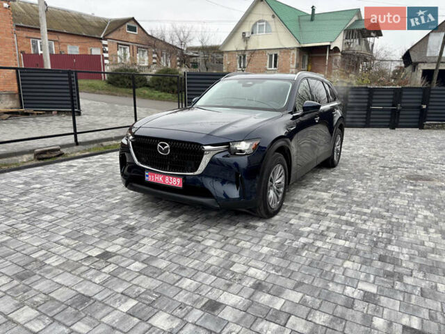 Синий Мазда CX-90, объемом двигателя 3.3 л и пробегом 1 тыс. км за 34999 $, фото 1 на Automoto.ua