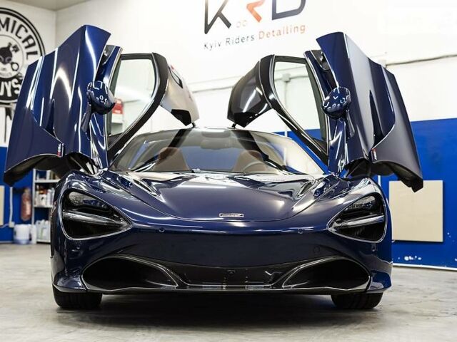 Синий МакЛарен 720S, объемом двигателя 4 л и пробегом 2 тыс. км за 275000 $, фото 1 на Automoto.ua