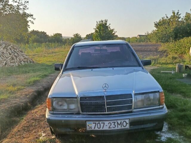 Серый Мерседес 190, объемом двигателя 2 л и пробегом 555 тыс. км за 850 $, фото 1 на Automoto.ua