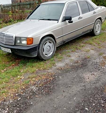 Серый Мерседес 190, объемом двигателя 2 л и пробегом 460 тыс. км за 1700 $, фото 1 на Automoto.ua