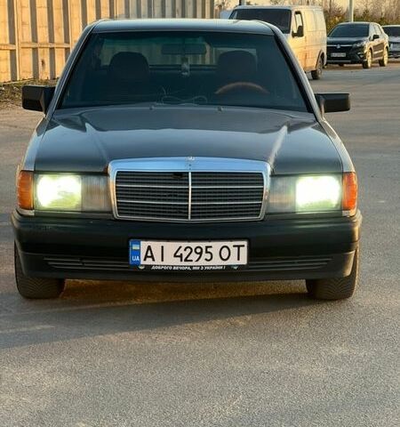 Серый Мерседес 190, объемом двигателя 2 л и пробегом 405 тыс. км за 1100 $, фото 1 на Automoto.ua