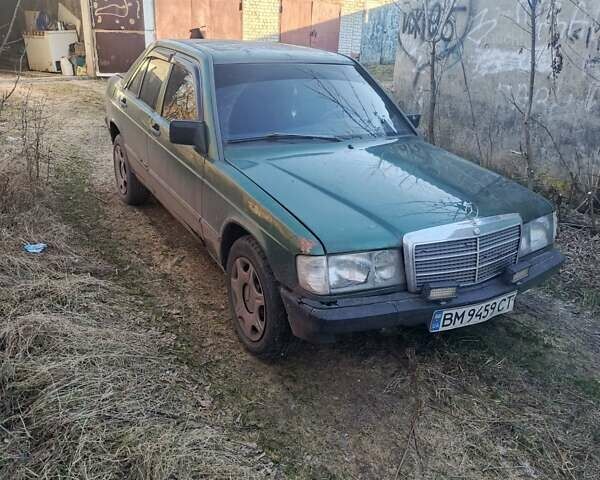 Зелений Мерседес 190, об'ємом двигуна 2 л та пробігом 185 тис. км за 2400 $, фото 1 на Automoto.ua