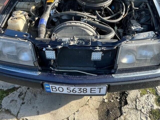 Синий Мерседес 200, объемом двигателя 2 л и пробегом 432 тыс. км за 1400 $, фото 1 на Automoto.ua