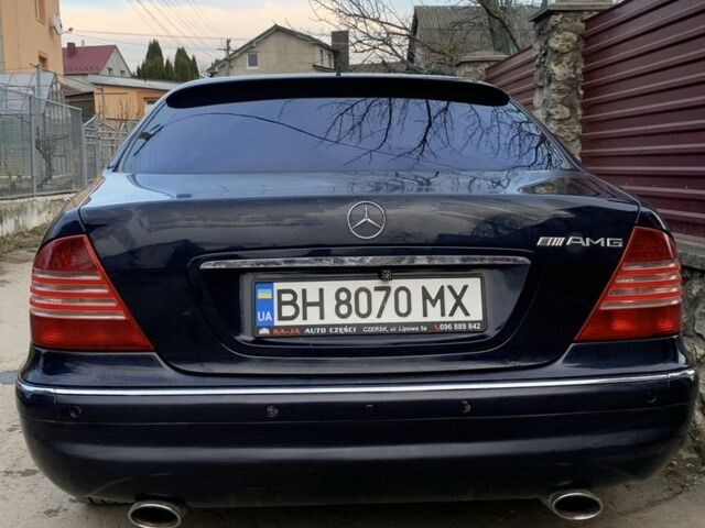 Синий Мерседес 220, объемом двигателя 4.3 л и пробегом 3 тыс. км за 3000 $, фото 1 на Automoto.ua