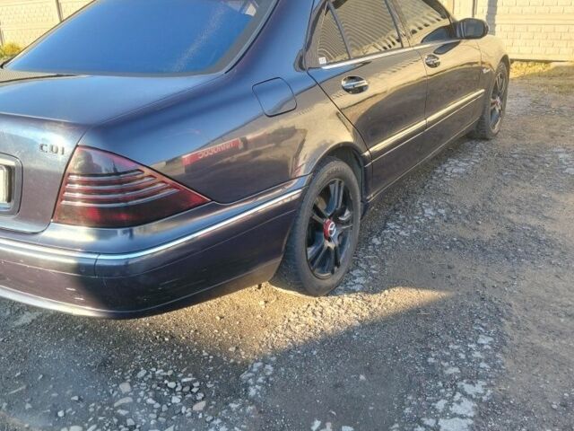 Синий Мерседес 220, объемом двигателя 4 л и пробегом 4 тыс. км за 6249 $, фото 1 на Automoto.ua