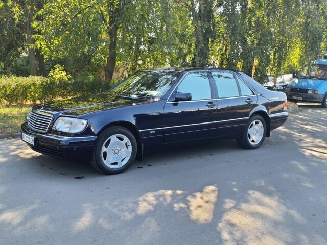 Мерседес 500 1997 в Белой Церкве на Automoto.ua Синий Мерседес 500, объемом двигателя 5 л и пробегом 340 тыс. км за 25000 $, фото 1 на Automoto.ua