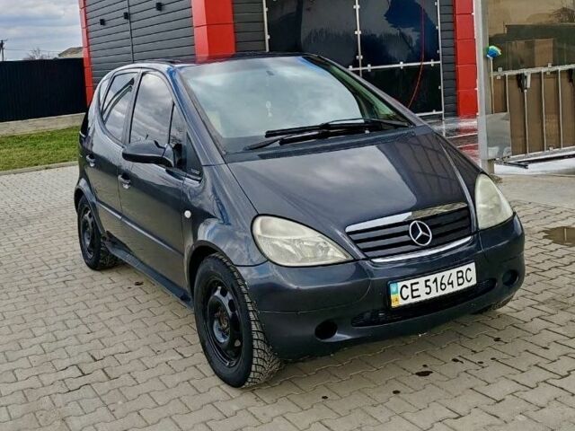 Черный Мерседес А класс, объемом двигателя 1.4 л и пробегом 250 тыс. км за 1950 $, фото 1 на Automoto.ua