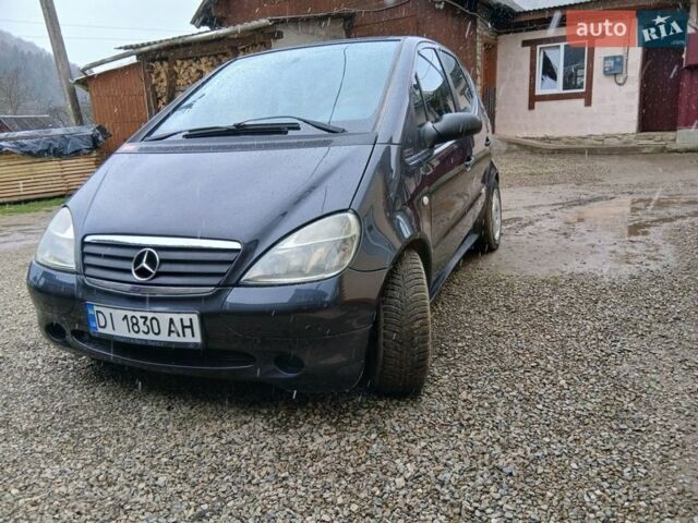 Черный Мерседес А класс, объемом двигателя 1.69 л и пробегом 260 тыс. км за 2950 $, фото 1 на Automoto.ua