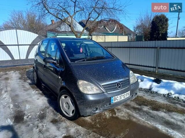 Чорний Мерседес А клас, об'ємом двигуна 1.69 л та пробігом 270 тис. км за 2350 $, фото 1 на Automoto.ua