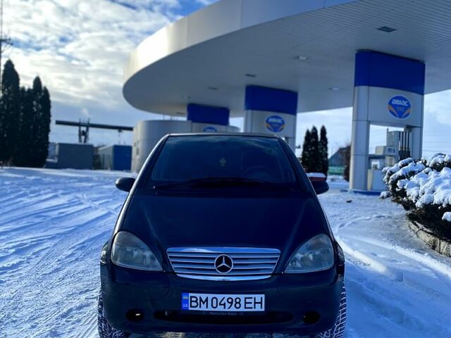 Чорний Мерседес А клас, об'ємом двигуна 1.4 л та пробігом 200 тис. км за 3500 $, фото 1 на Automoto.ua