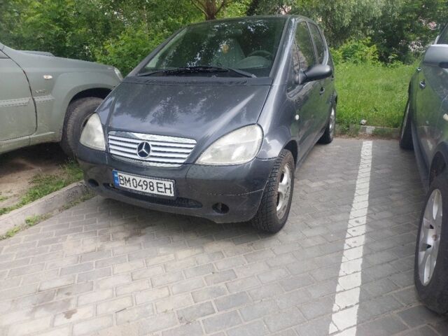 Чорний Мерседес А клас, об'ємом двигуна 1.4 л та пробігом 198 тис. км за 2700 $, фото 1 на Automoto.ua