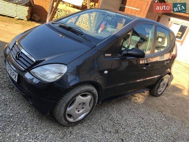 Чорний Мерседес А клас, об'ємом двигуна 1.69 л та пробігом 250 тис. км за 2750 $, фото 1 на Automoto.ua