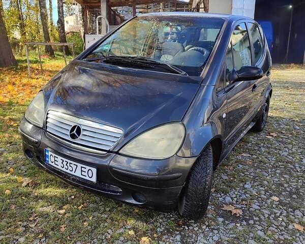 Чорний Мерседес А клас, об'ємом двигуна 1.37 л та пробігом 262 тис. км за 2500 $, фото 1 на Automoto.ua