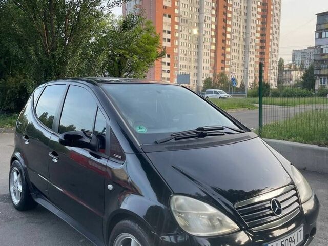 Чорний Мерседес А клас, об'ємом двигуна 1.9 л та пробігом 332 тис. км за 3600 $, фото 1 на Automoto.ua