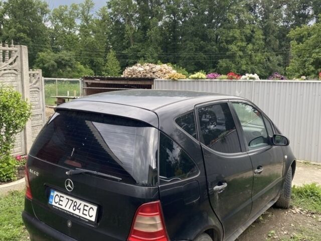Чорний Мерседес А клас, об'ємом двигуна 1.4 л та пробігом 215 тис. км за 1800 $, фото 1 на Automoto.ua