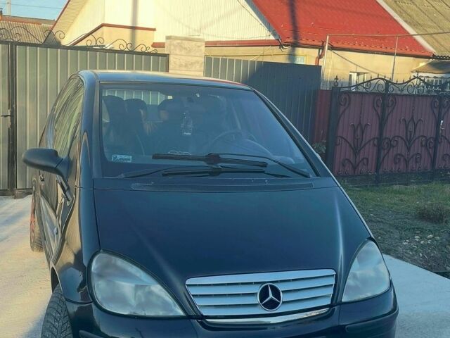 Чорний Мерседес А клас, об'ємом двигуна 1.6 л та пробігом 240 тис. км за 3200 $, фото 1 на Automoto.ua