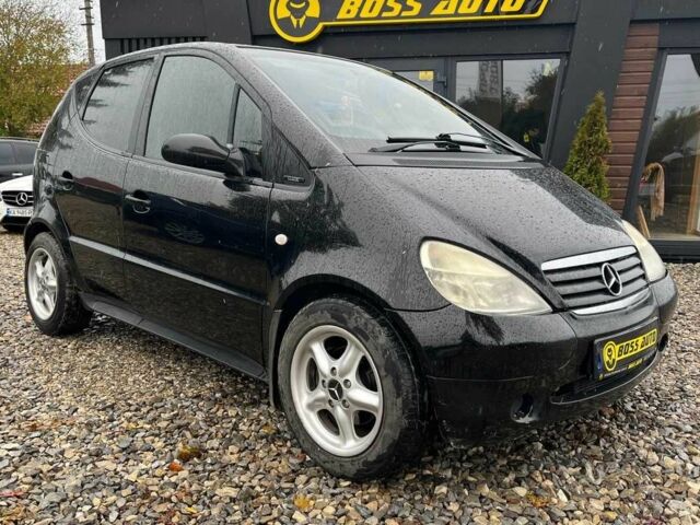 Черный Мерседес А класс, объемом двигателя 1.7 л и пробегом 289 тыс. км за 3999 $, фото 1 на Automoto.ua