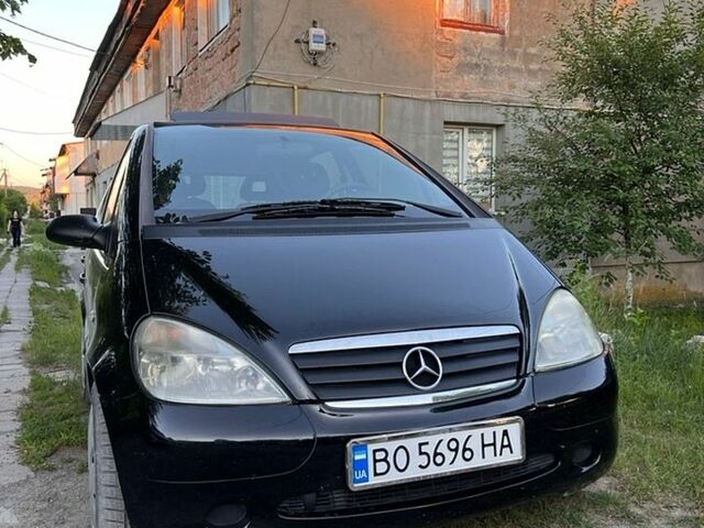 Чорний Мерседес А клас, об'ємом двигуна 1.4 л та пробігом 216 тис. км за 3399 $, фото 1 на Automoto.ua