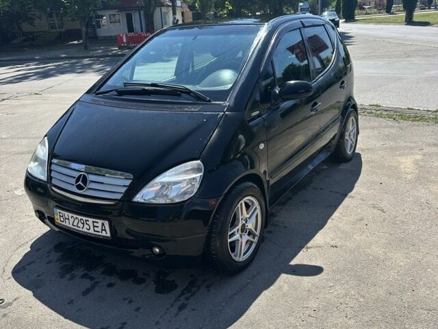 Чорний Мерседес А клас, об'ємом двигуна 1.6 л та пробігом 270 тис. км за 2200 $, фото 1 на Automoto.ua