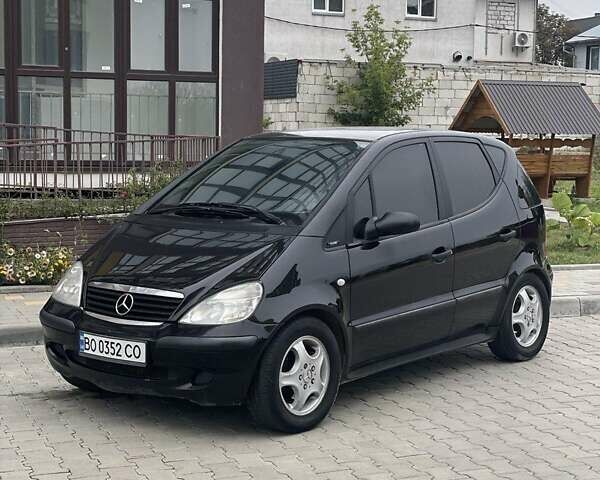 Черный Мерседес А класс, объемом двигателя 1.69 л и пробегом 347 тыс. км за 3150 $, фото 1 на Automoto.ua