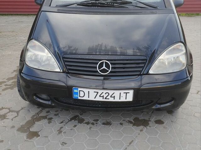 Чорний Мерседес А клас, об'ємом двигуна 1.69 л та пробігом 380 тис. км за 2600 $, фото 1 на Automoto.ua