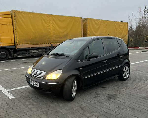 Чорний Мерседес А клас, об'ємом двигуна 1.9 л та пробігом 204 тис. км за 3899 $, фото 1 на Automoto.ua