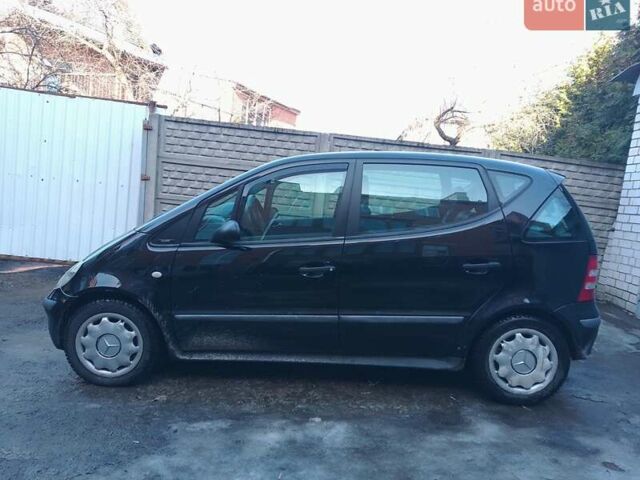 Черный Мерседес А класс, объемом двигателя 1.4 л и пробегом 206 тыс. км за 4300 $, фото 1 на Automoto.ua