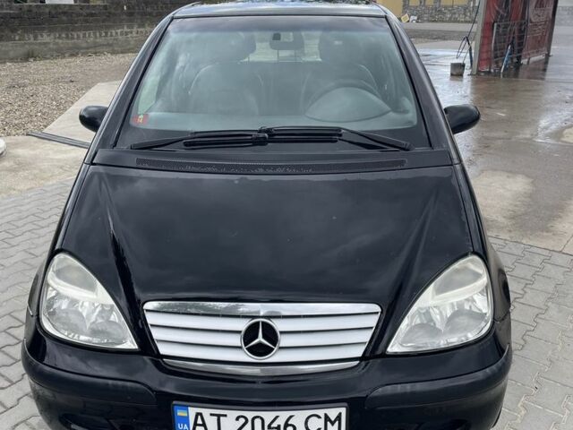 Черный Мерседес А класс, объемом двигателя 1.7 л и пробегом 215 тыс. км за 2850 $, фото 1 на Automoto.ua