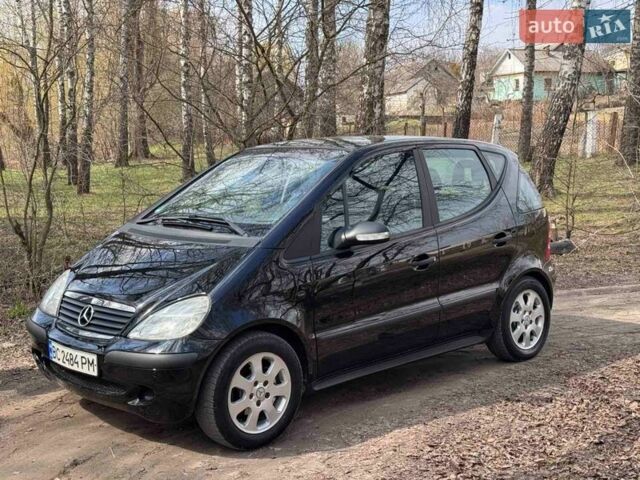 Чорний Мерседес А клас, об'ємом двигуна 1.6 л та пробігом 274 тис. км за 5500 $, фото 1 на Automoto.ua