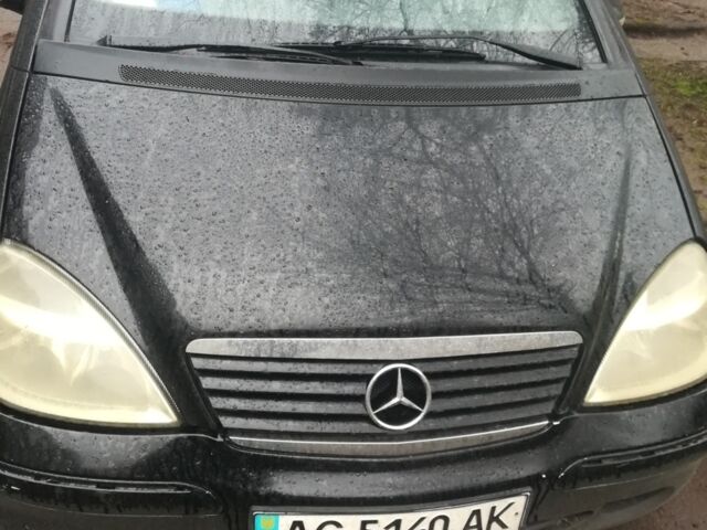 Чорний Мерседес А клас, об'ємом двигуна 1.9 л та пробігом 240 тис. км за 3200 $, фото 1 на Automoto.ua