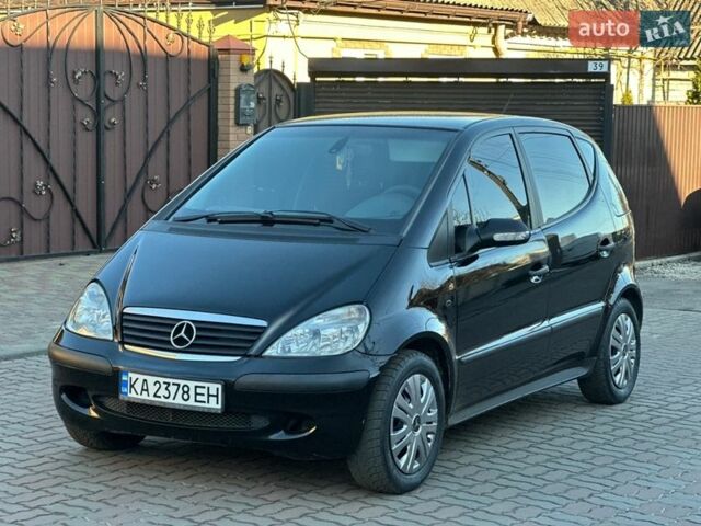 Черный Мерседес А класс, объемом двигателя 1.69 л и пробегом 256 тыс. км за 3250 $, фото 1 на Automoto.ua