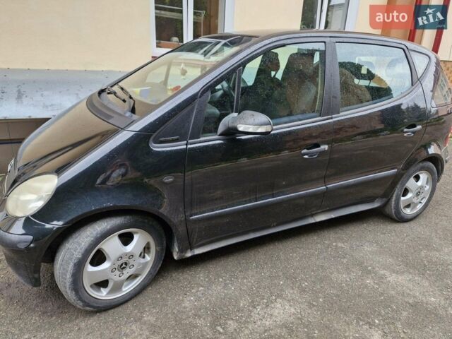 Чорний Мерседес А клас, об'ємом двигуна 1.6 л та пробігом 117 тис. км за 4800 $, фото 1 на Automoto.ua