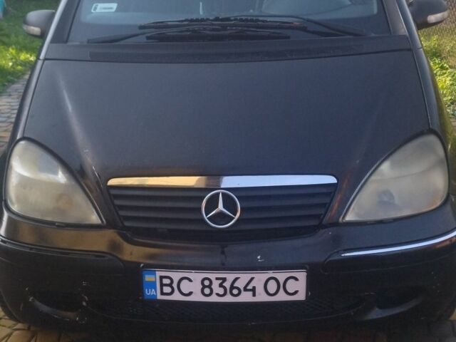 Черный Мерседес А класс, объемом двигателя 1.6 л и пробегом 134 тыс. км за 4500 $, фото 1 на Automoto.ua