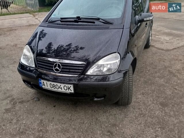 Чорний Мерседес А клас, об'ємом двигуна 1.6 л та пробігом 184 тис. км за 2600 $, фото 1 на Automoto.ua